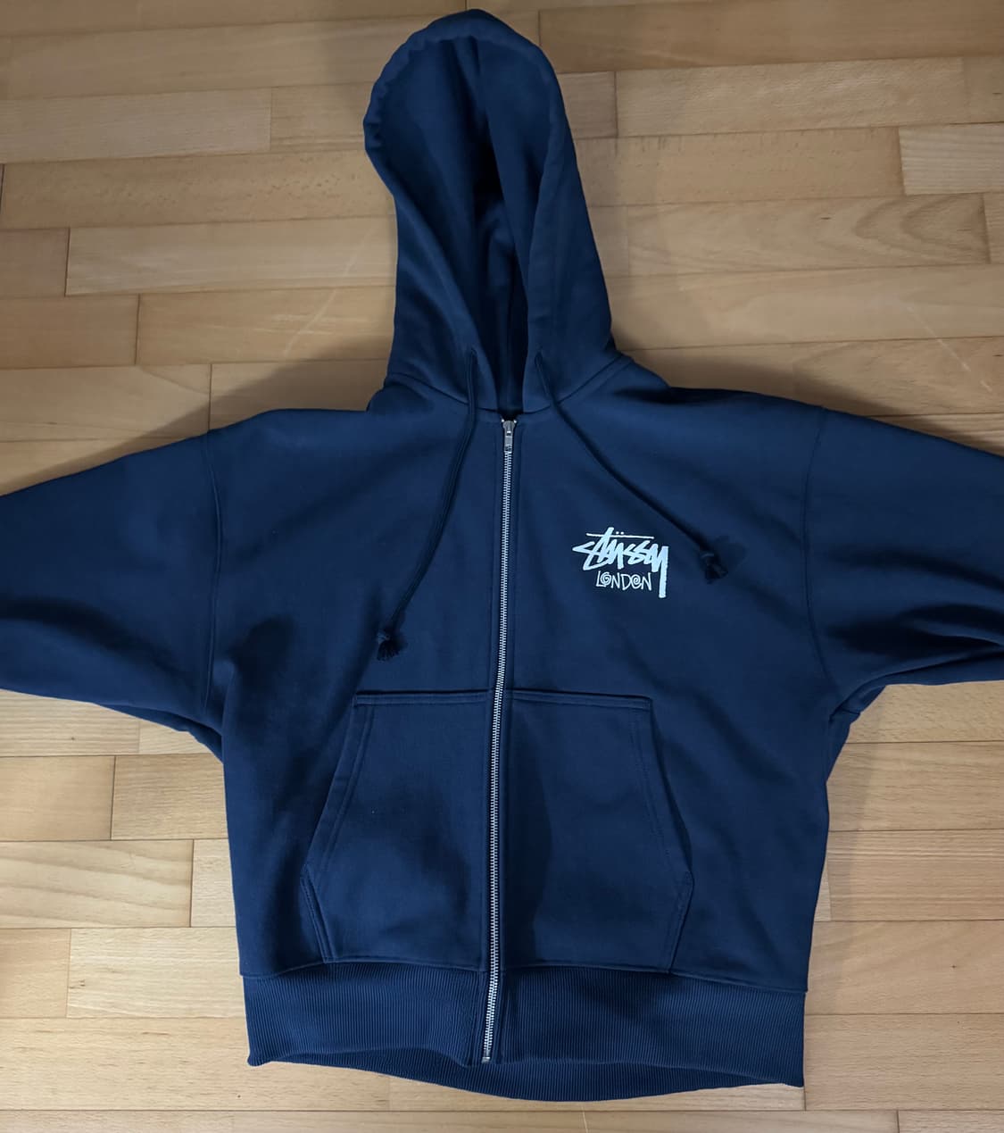 스투시 런던 후드집업 M 상품이미지1