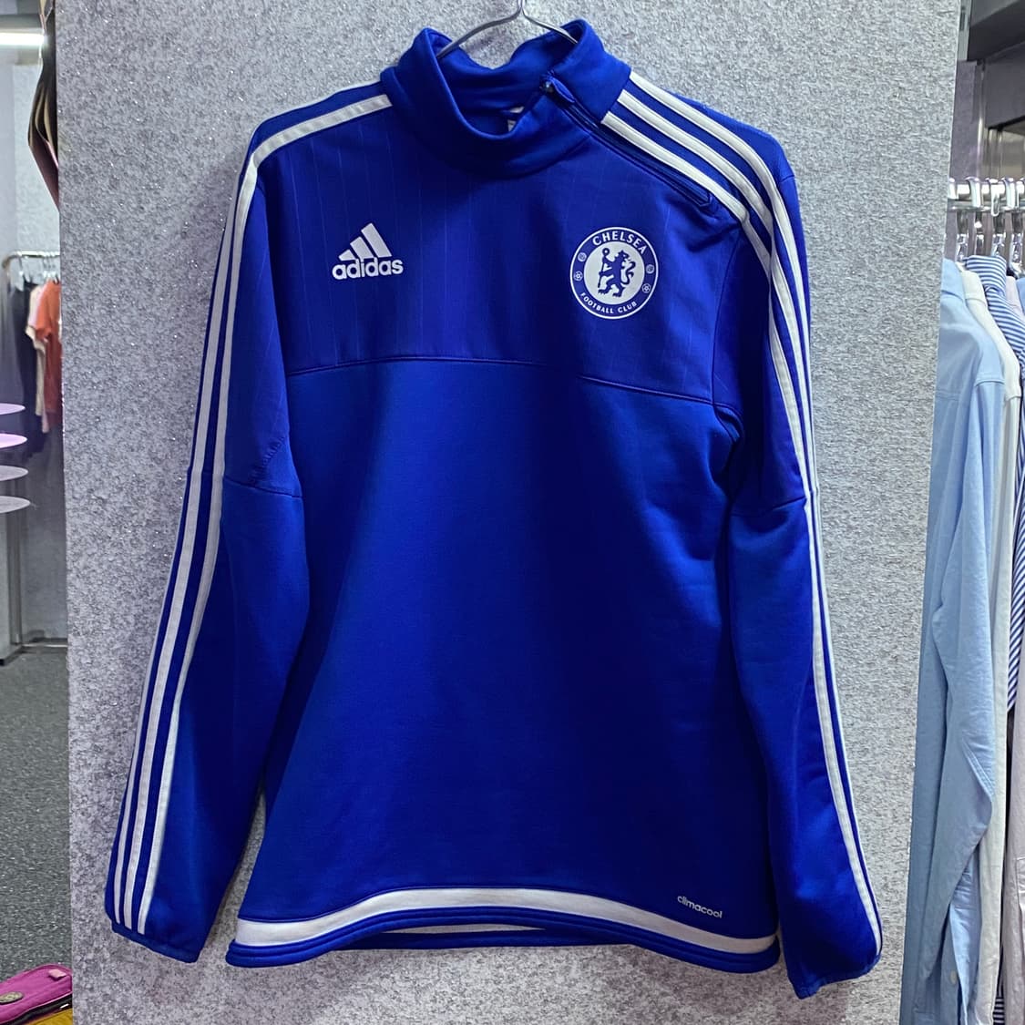 아디다스 이큅먼트 빅로고 첼시 트랙탑 축구져지 B3354 상품이미지2