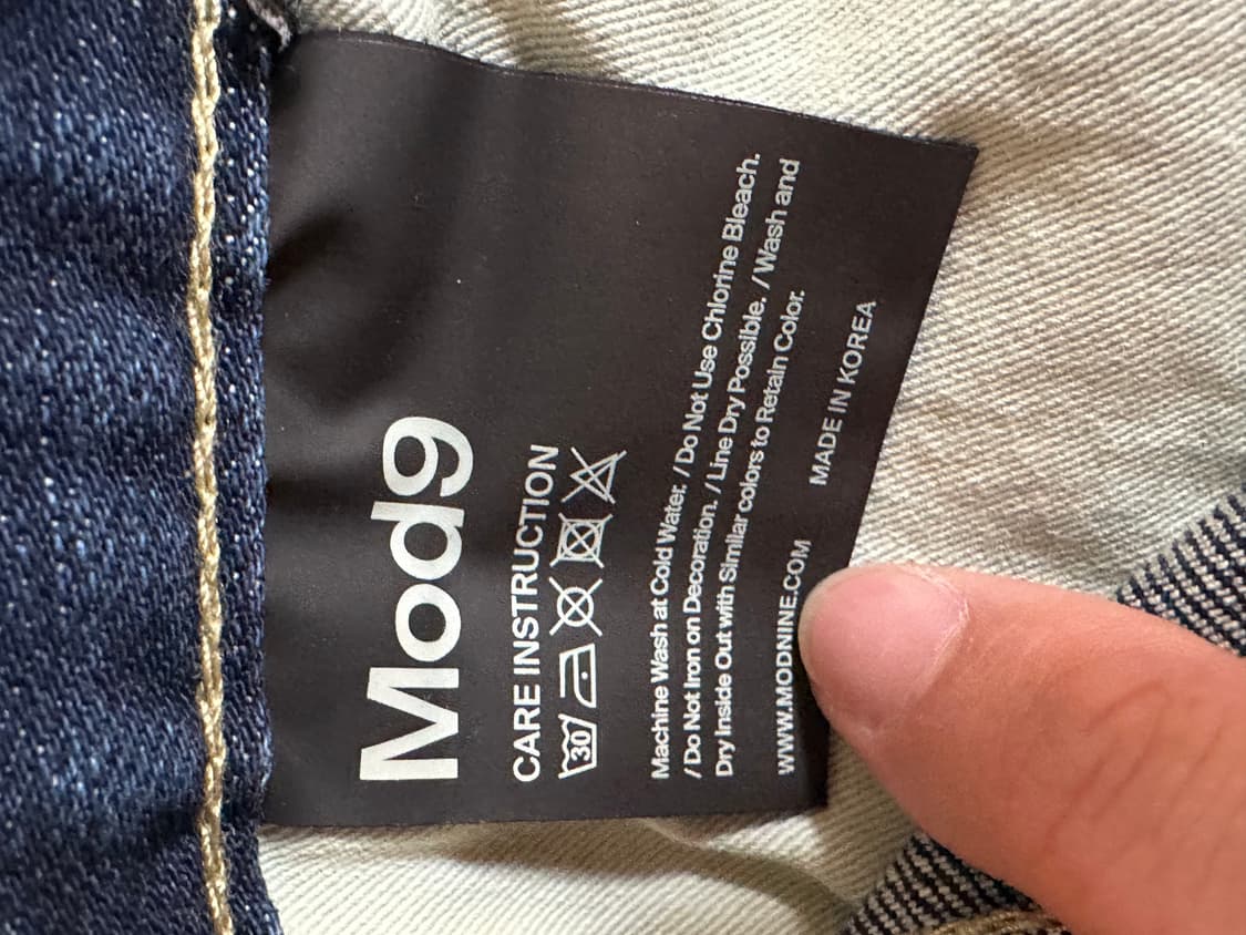 (31) 모드나인 펑크타운 MOD7 데님 상품이미지4