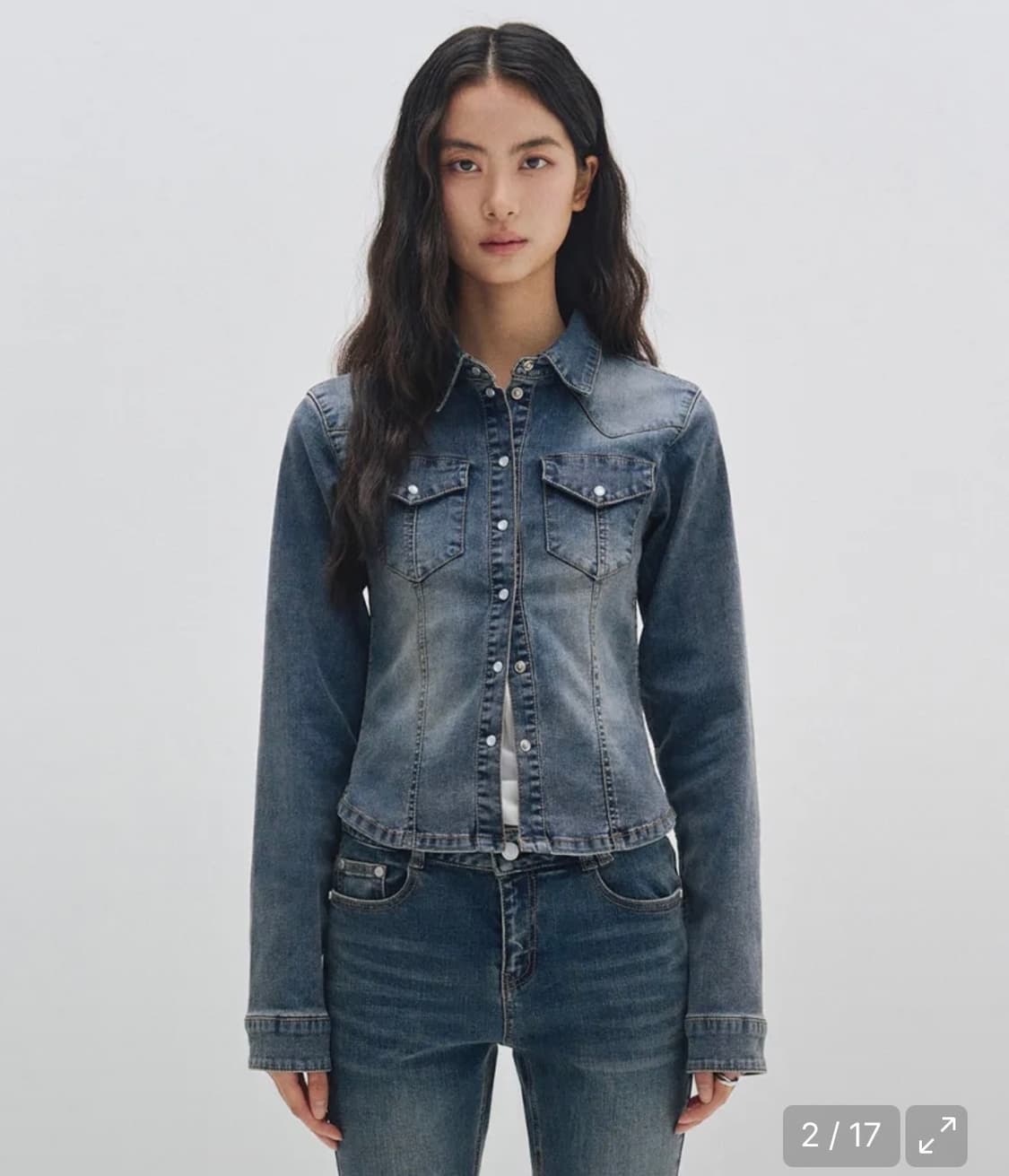 데님 셔츠 상품이미지1