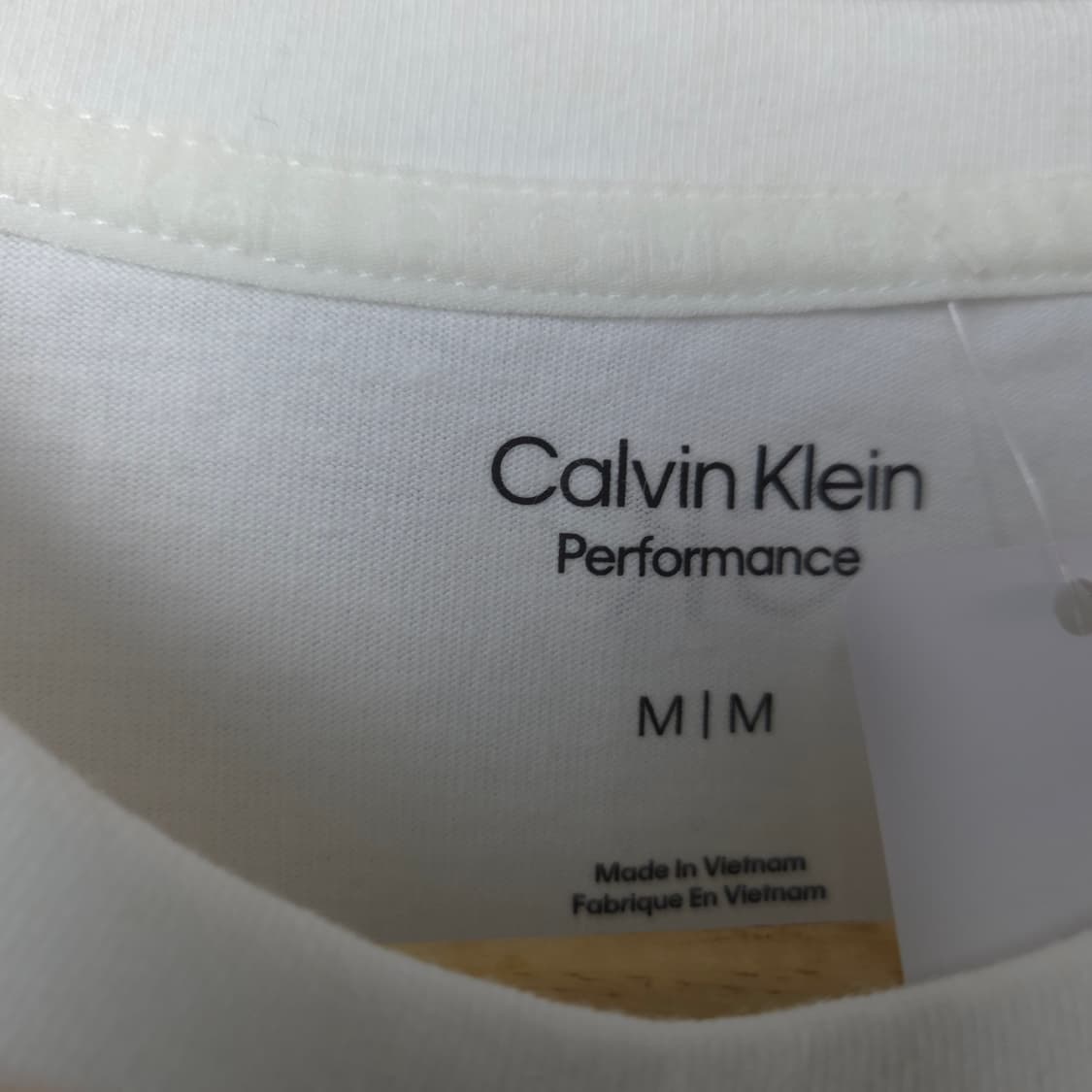 여S-M 캘빈클라인 베이직 흰색 긴팔 셔츠 상품이미지2