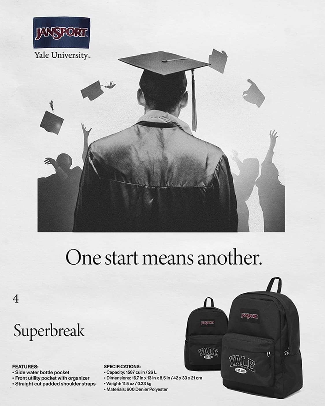 잔스포츠 예일 콜라보 한정판 백팩 상품이미지10