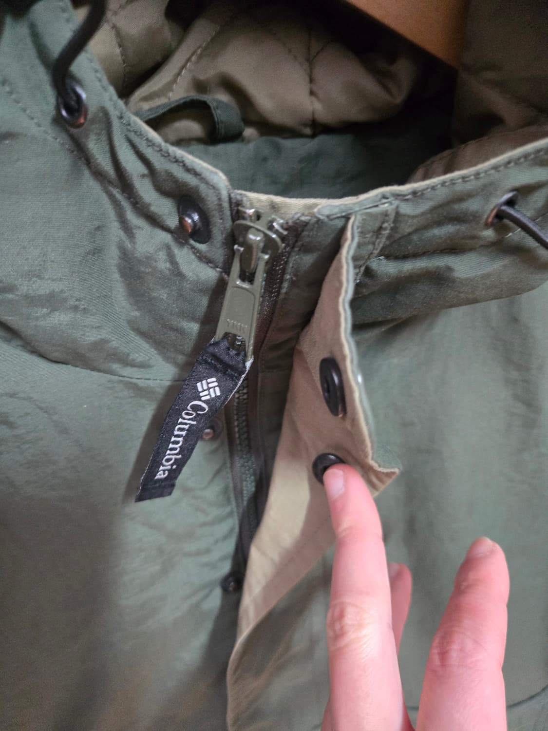 컬럼비아 재팬 아노락 누빔 자켓 L 100-105 상품이미지2