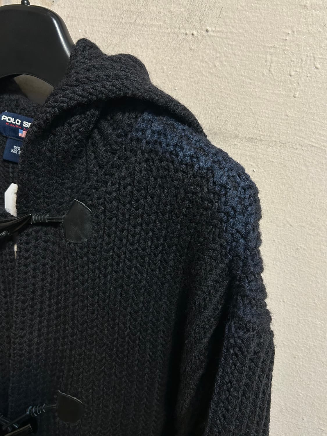 폴로 스포츠 니트 더플 코트 상품이미지8