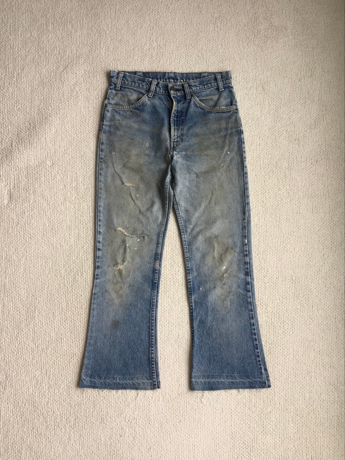 70‘s levis 리바이스 646 벨바텀 부츠컷 데님 상품이미지1