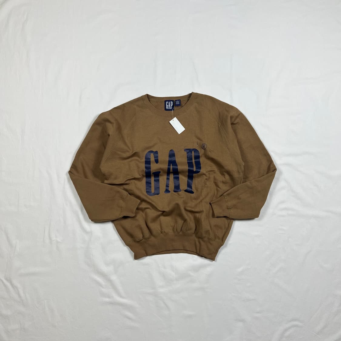 데드스탁 90’s 갭 gap 빅로고 프린트 맨투맨 상품이미지1