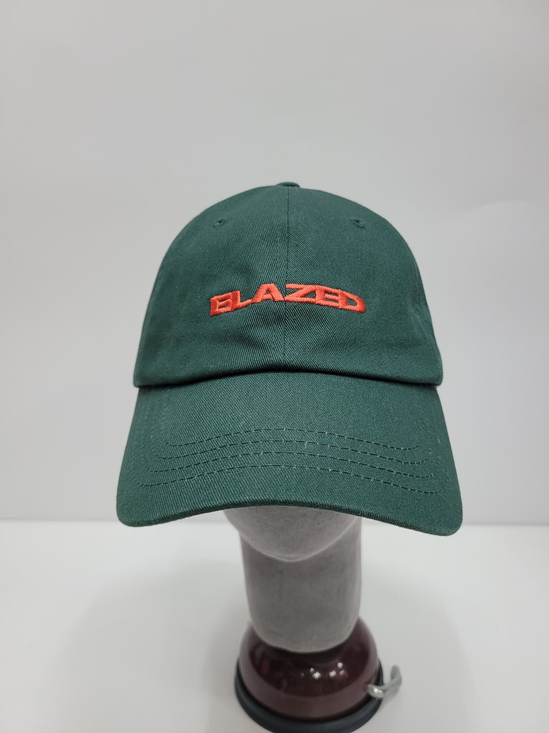 BLAZED 블레이즈드 딥 그린 컬러 볼캡 모자 / FREE
 상품이미지3