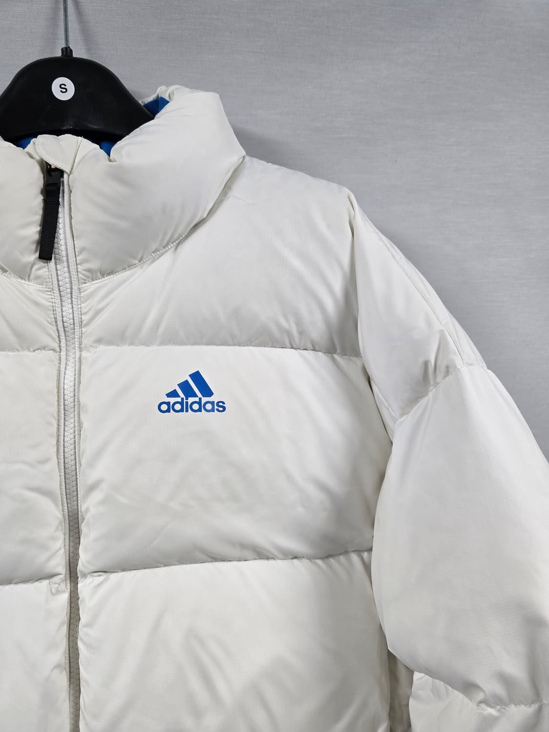 아디다스 슈퍼 퍼피 숏패딩자켓 화이트 M 상품이미지3