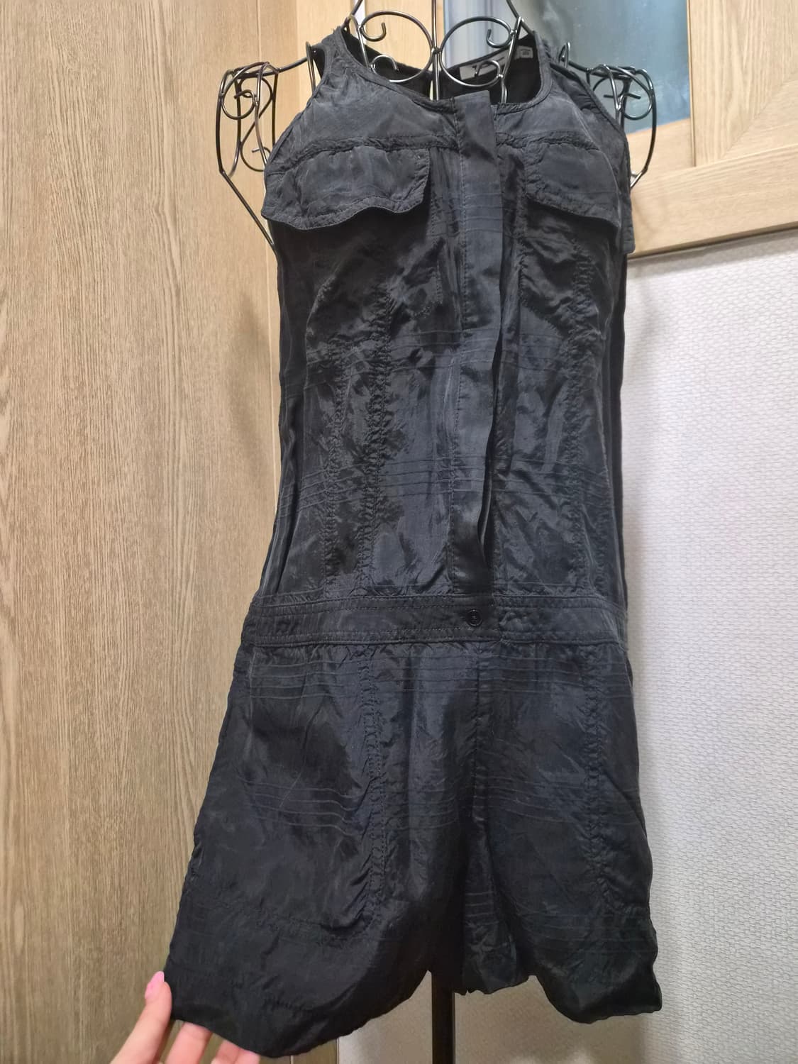 ALEXANDER  WANG  실키 반바지 " 점프수트 " 상품이미지1