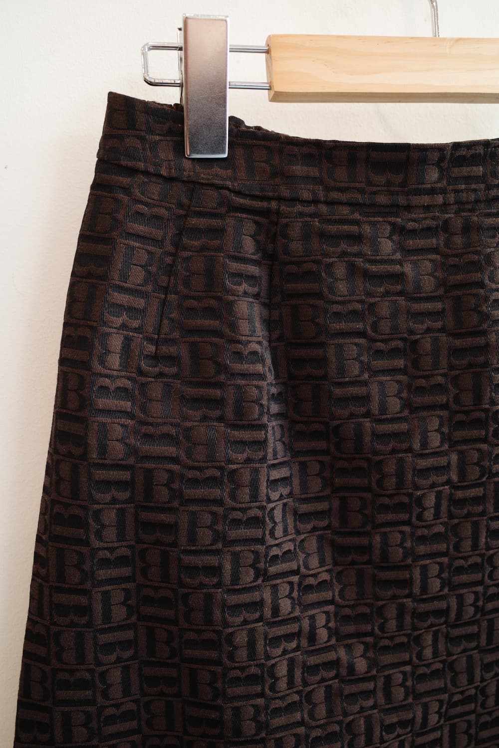 BURBERRY 버버리 모노그램 스커트 (26~28인치) 상품이미지2
