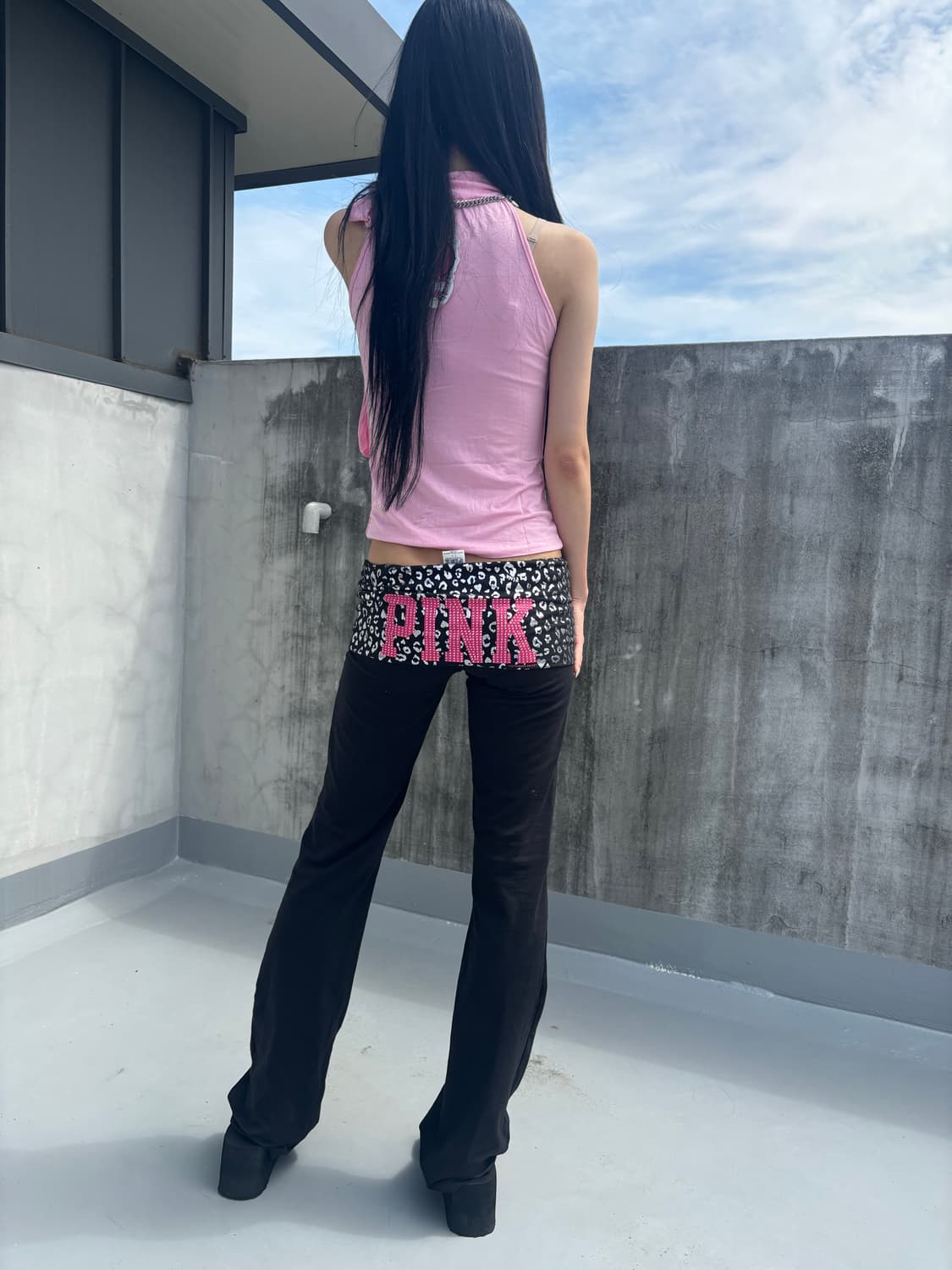 빅토리아시크릿 핑크 쥬얼 레깅스 갸루 상품이미지1