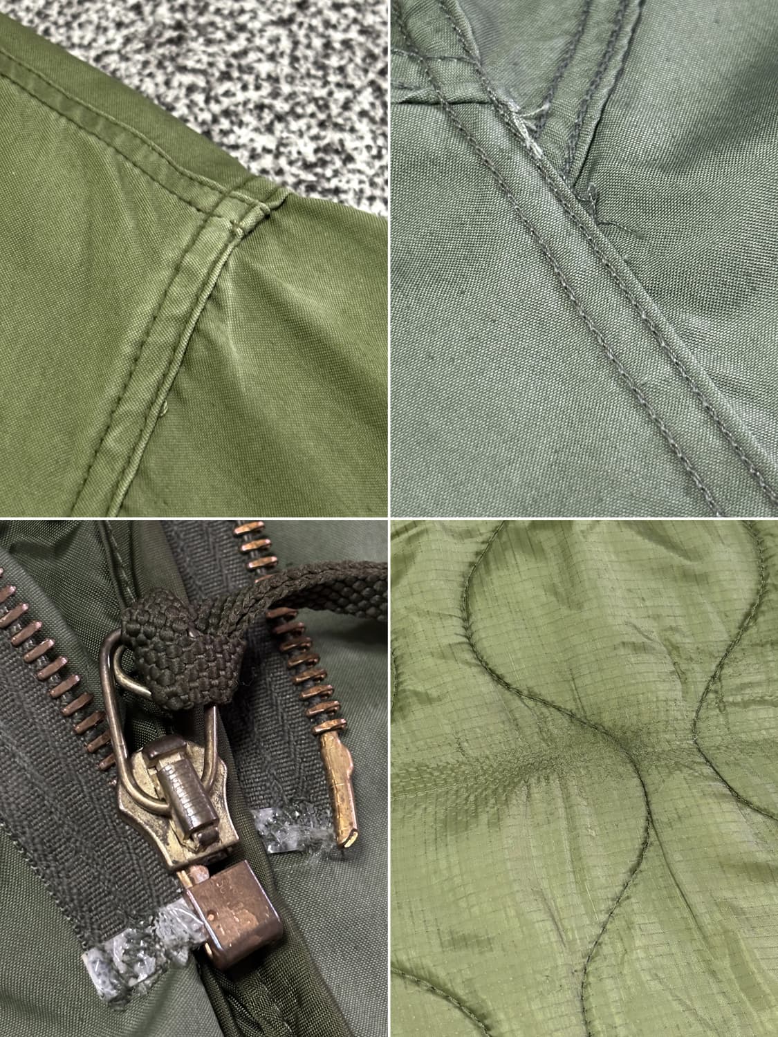 80s 오리지널 m65 피쉬테일 파카 XS 상품이미지4