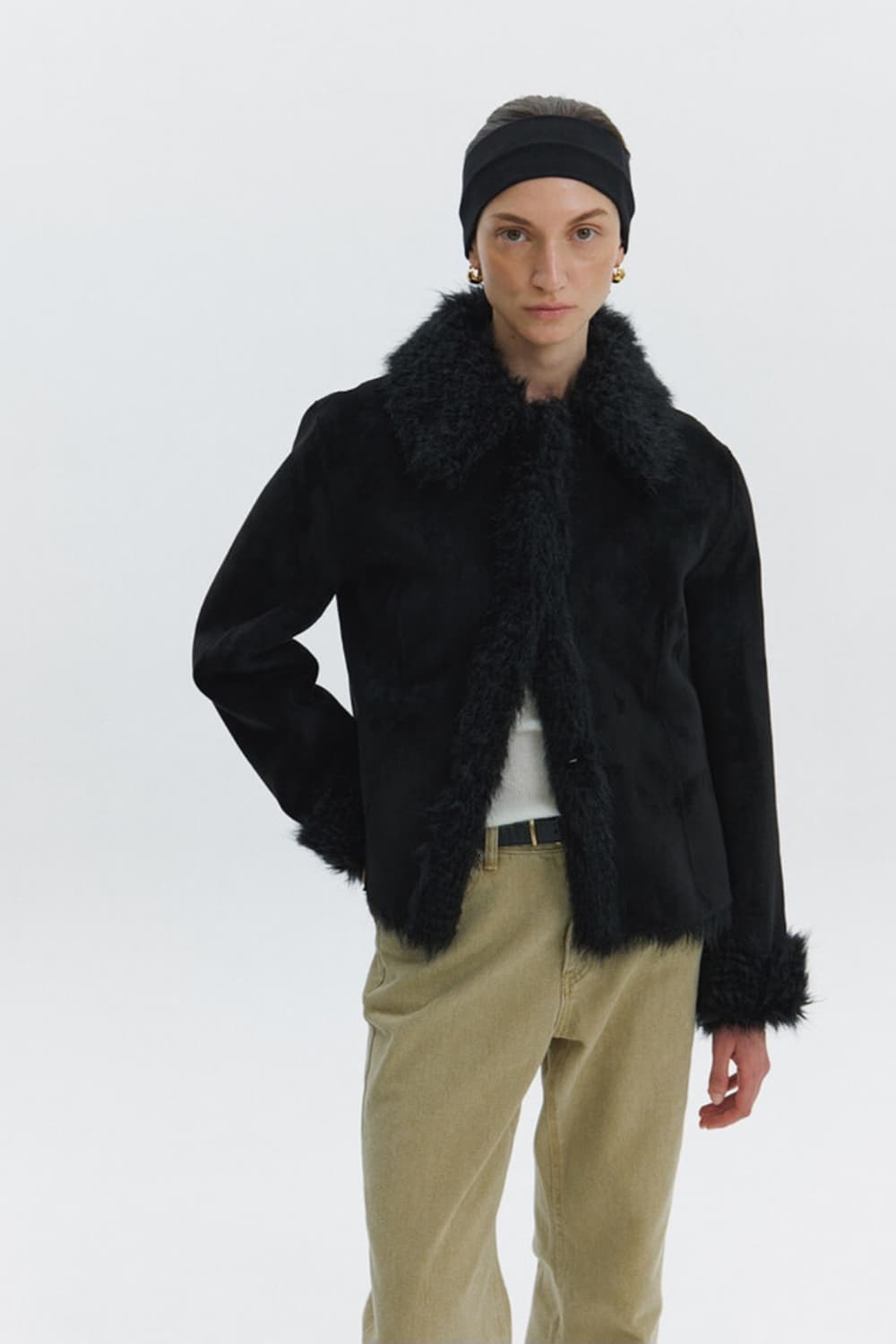 Lo61 Ida Mustang Jacket 무스탕 자켓  상품이미지2