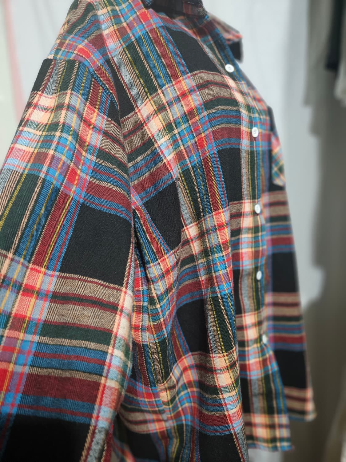 체크 셔츠 상품이미지3