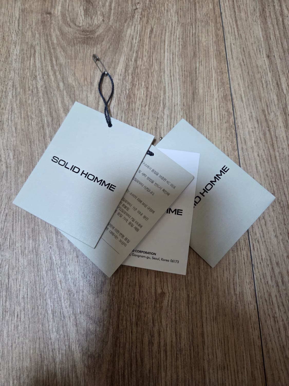 솔리드옴므 차콜 슬랙스 상품이미지7