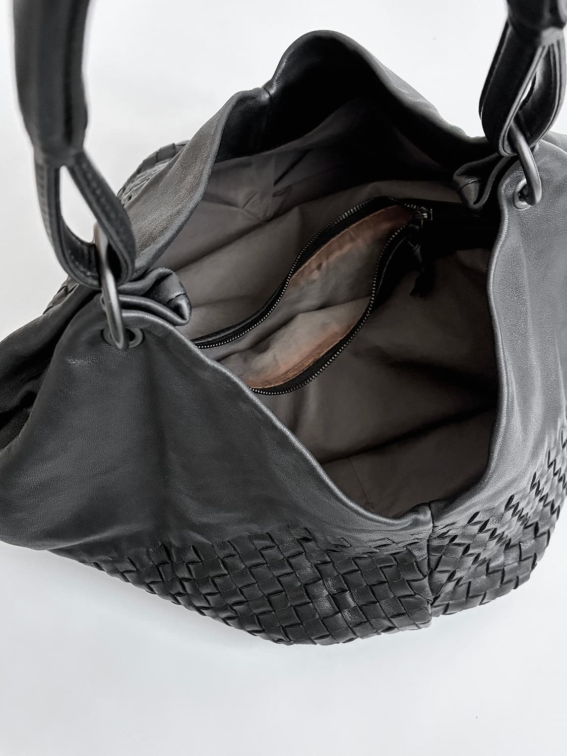 보테가베네타 인트레치아토 포춘쿠키 호보백 판매합니다. 상품이미지5