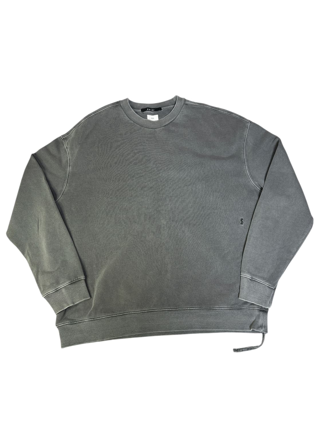 수비 KSUBI 비기 크루넥 스웻셔츠 맨투맨 그레이 XL 상품이미지3