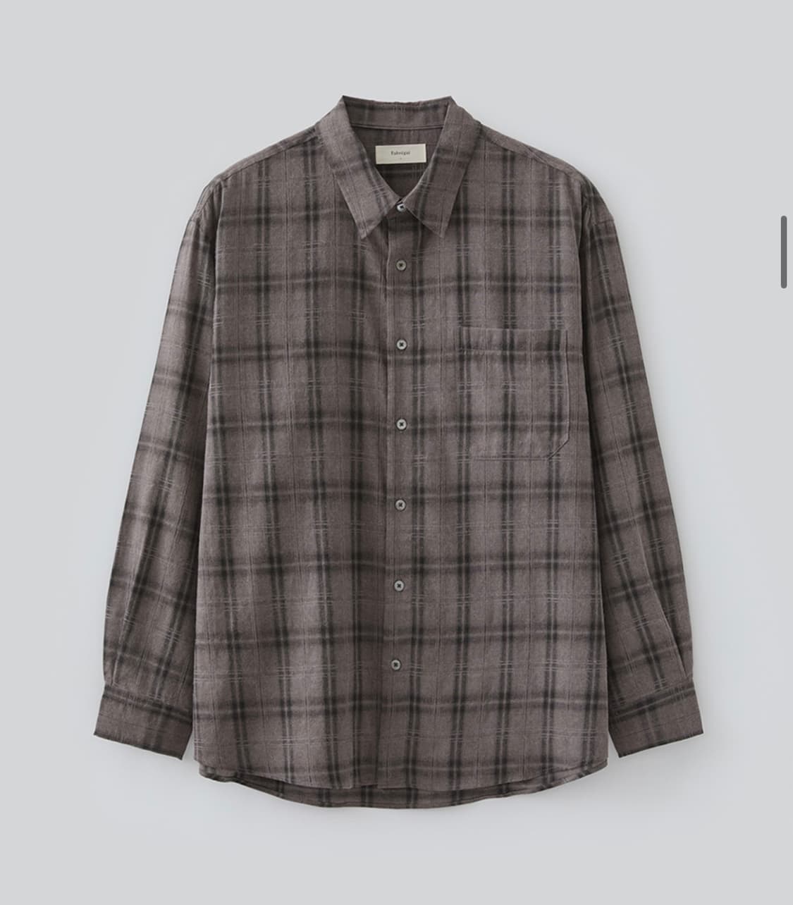 파브레가 본 피그다잉 체크 셔츠 인디핑크 상품이미지2