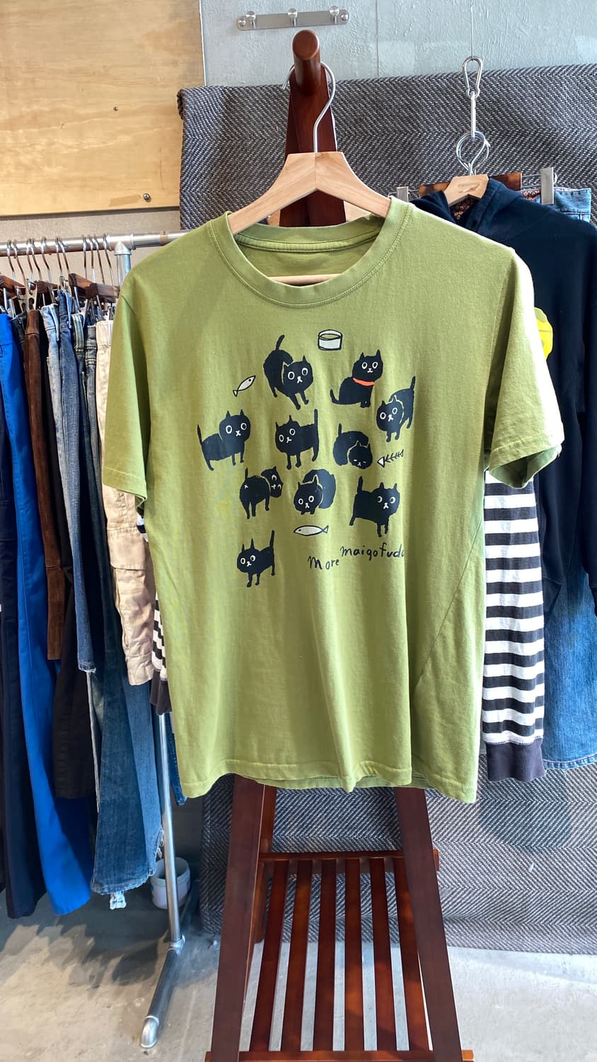 빈티지 Cat 그래픽티 상품이미지1