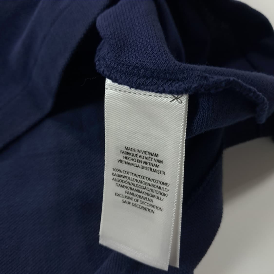 CK175 S 폴로 화이트포니 다크네이비 메쉬 미니 원피스 상품이미지6