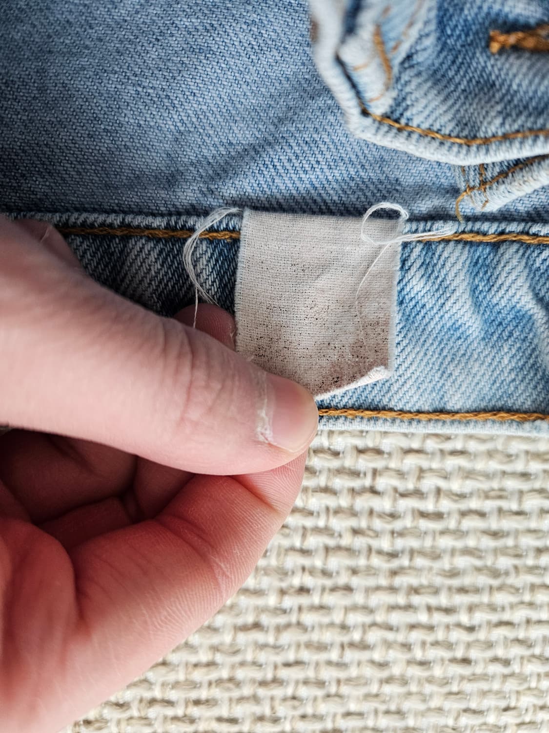 90s 미제 생산 빈티지 리바이스 517 오렌지탭 상품이미지7