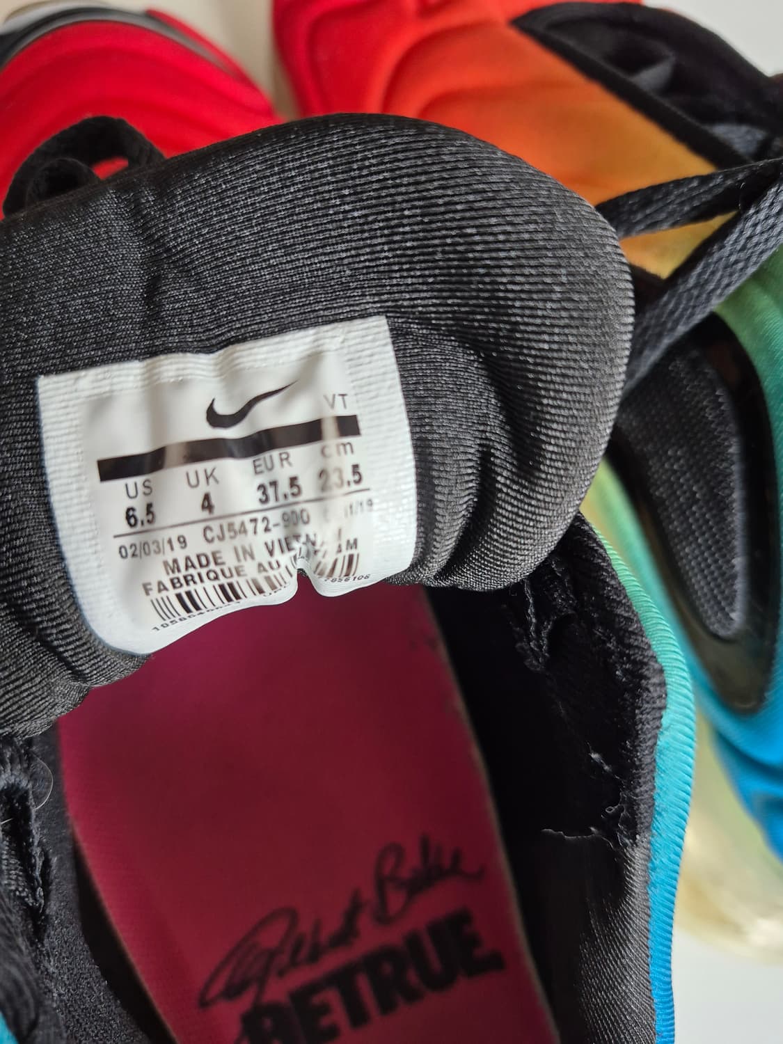 235)나이키 에어맥스 720 레인보우 운동화 상품이미지9