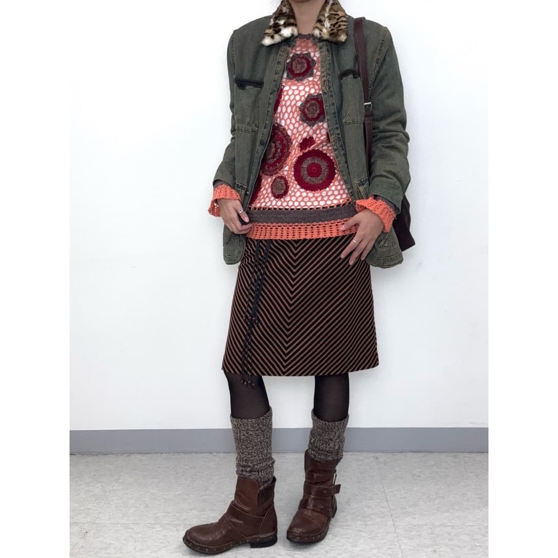 빈티지 오리엔탈 크로셰 니트 상품이미지4