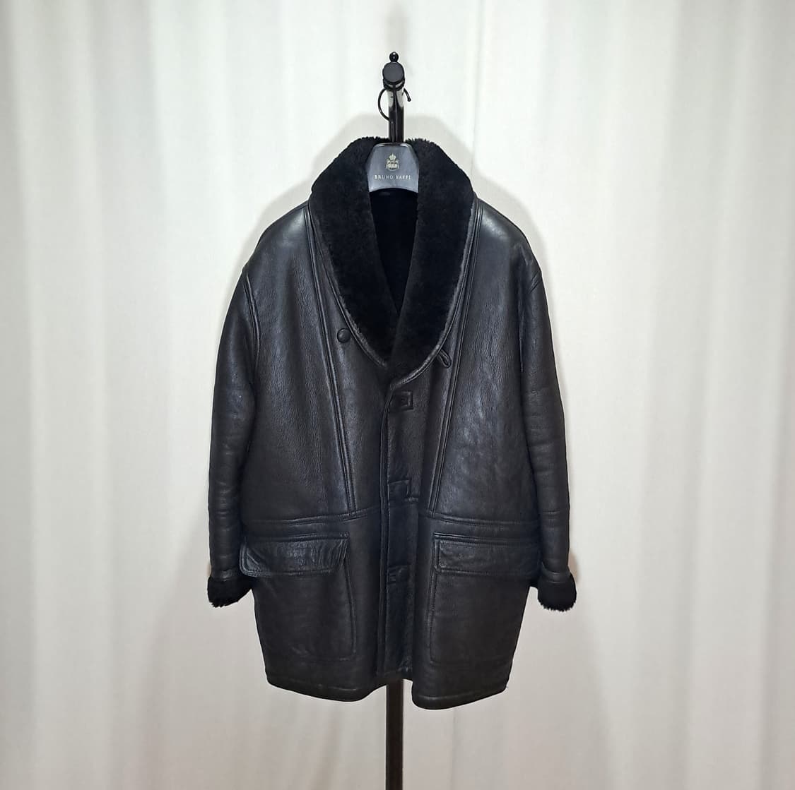 (택포) 양가죽 양털 무스탕 자켓 105-110 A963 상품이미지1