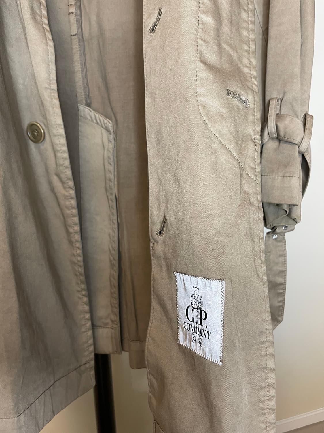 Cp컴퍼니 밀리터리 트렌치 코트 상품이미지4