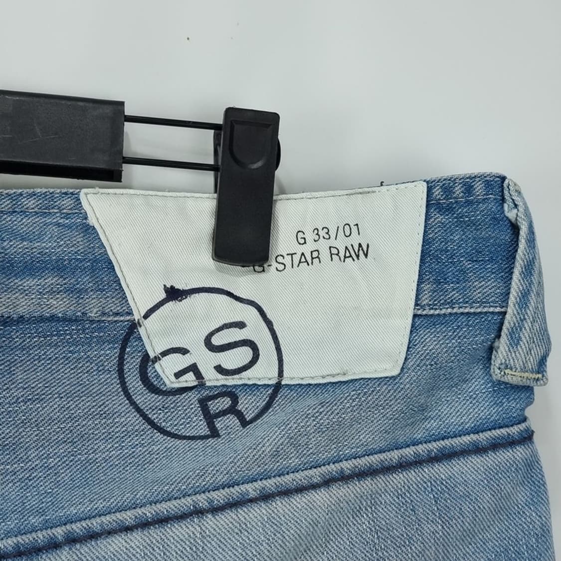 지스타 로우 빈티지 워시드 바이커 데님 팬츠 청바지 M16525 상품이미지7