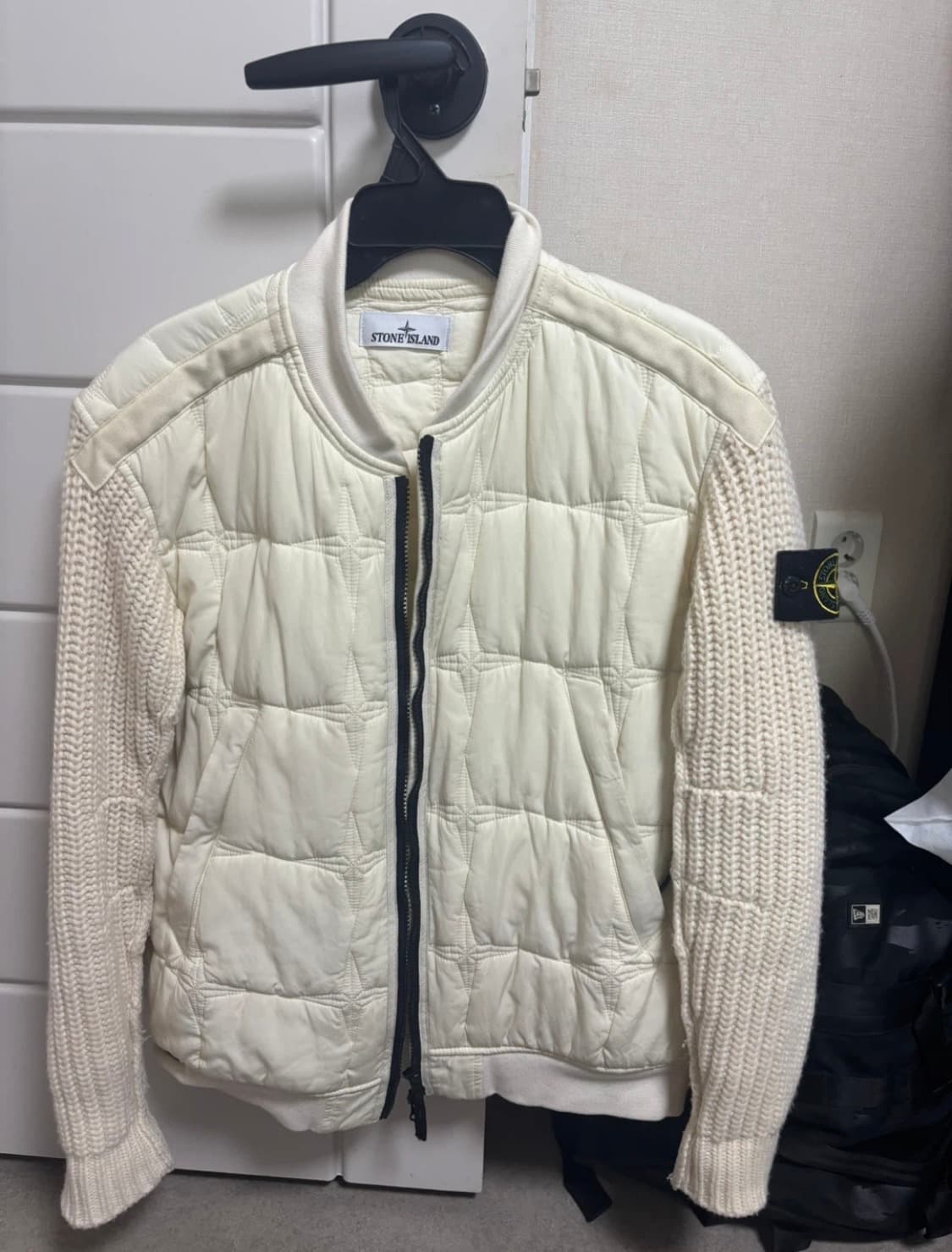 스톤 니트패딩 M 상품이미지1