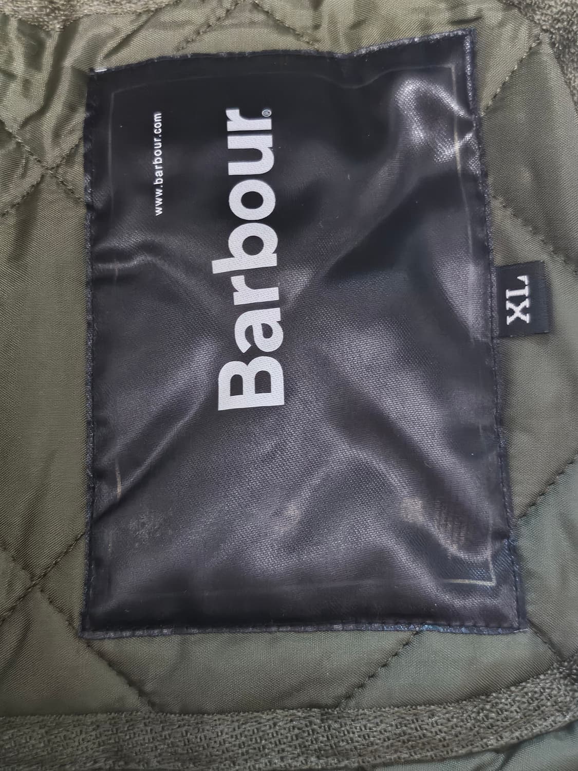 바버 헤리티지 리데스데일 퀼팅 퀼티드 자켓 올리브 XL 상품이미지4