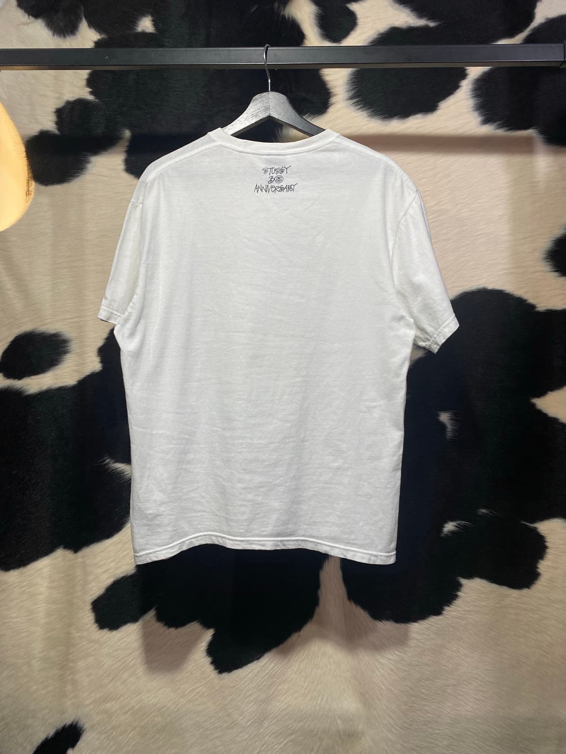 Stussy X Bape 30주년 카모 레터링 반팔 티셔츠 상품이미지5