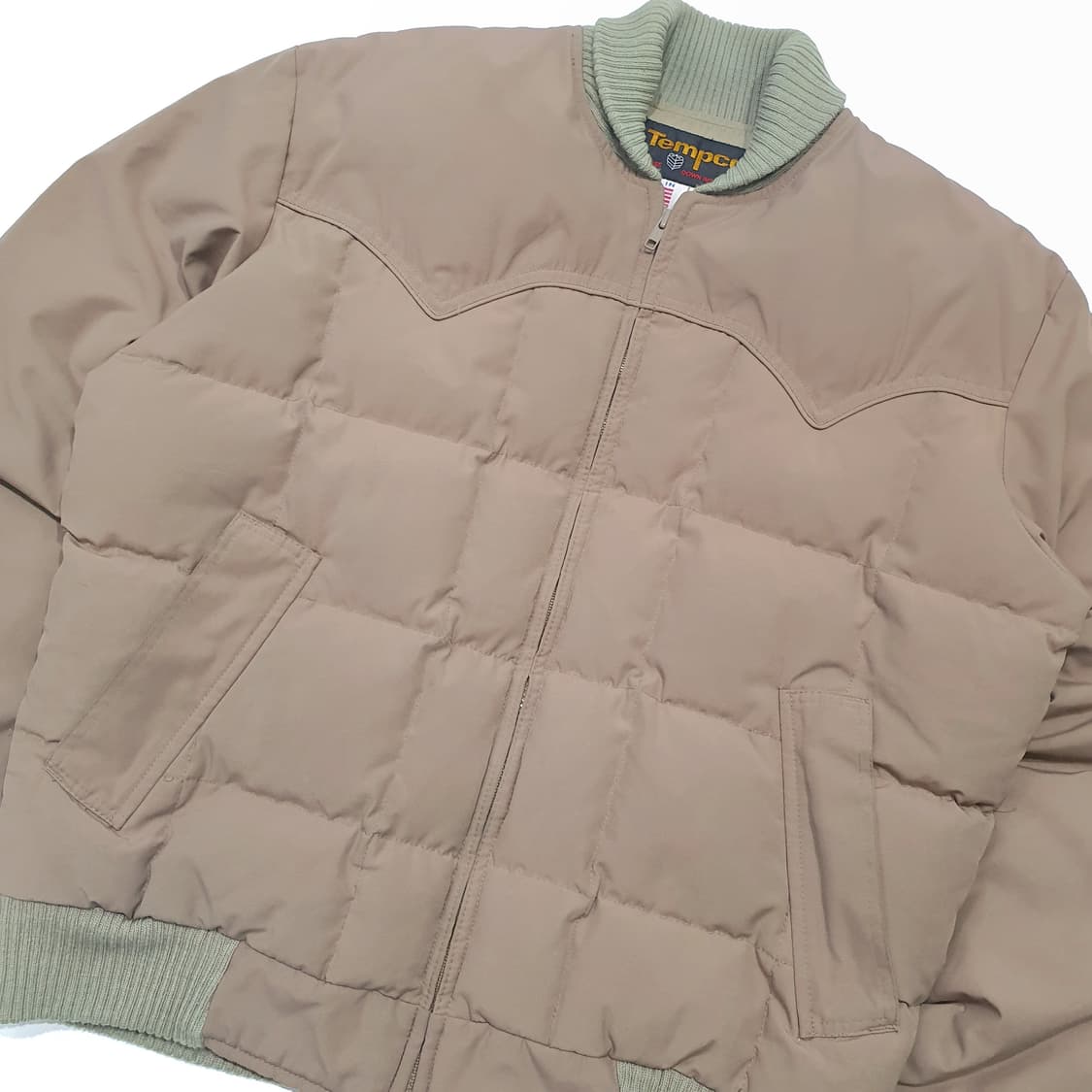 tempco 빈티지 웨스턴 구스다운 숏패딩 L (105-110) 상품이미지3