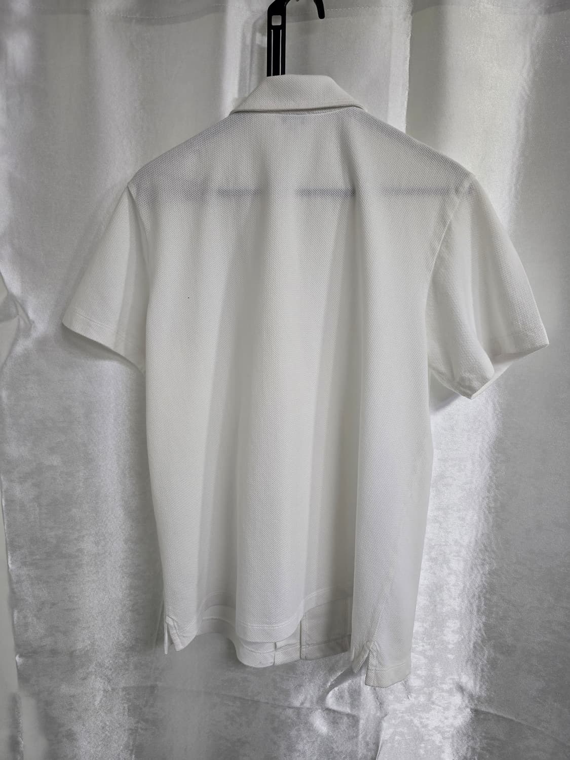 선스펠 화이트 오픈 카라 반팔 셔츠 (1687) 상품이미지2