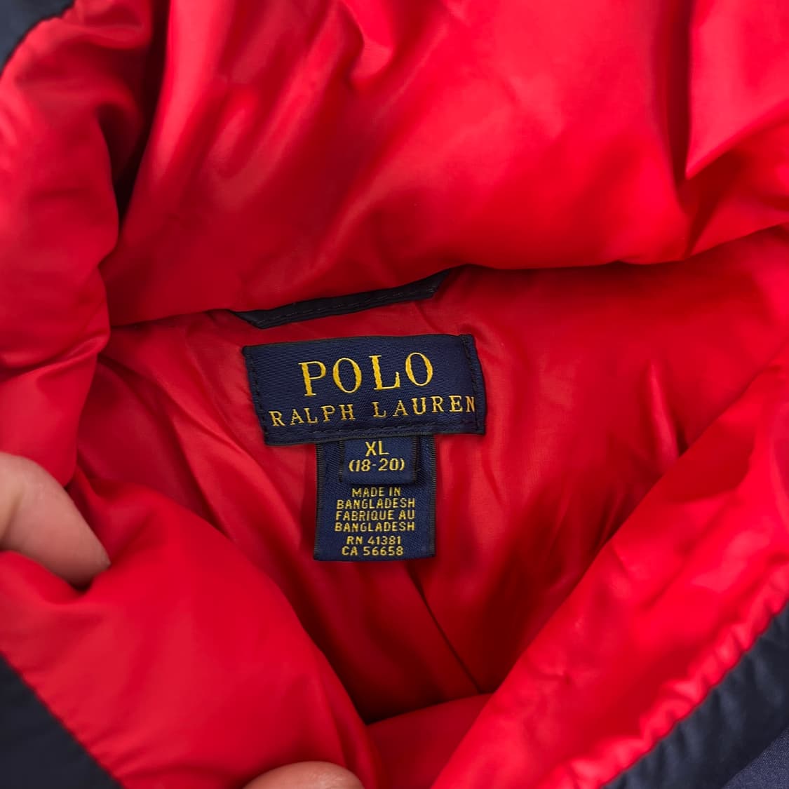 100 폴로랄프로렌 스몰포니 덕다운 패딩 상품이미지4