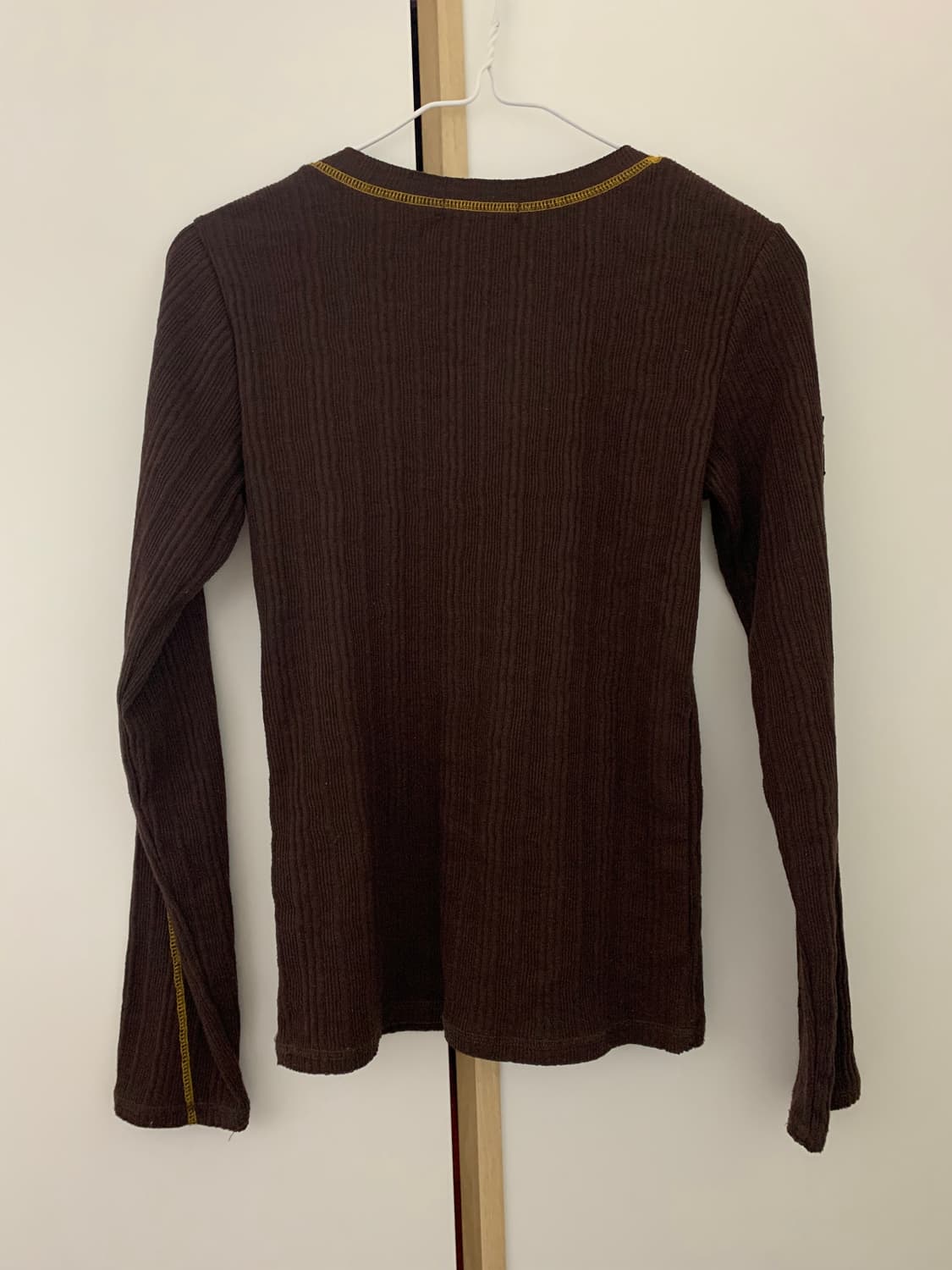 빈티지 브라운 상의 상품이미지3