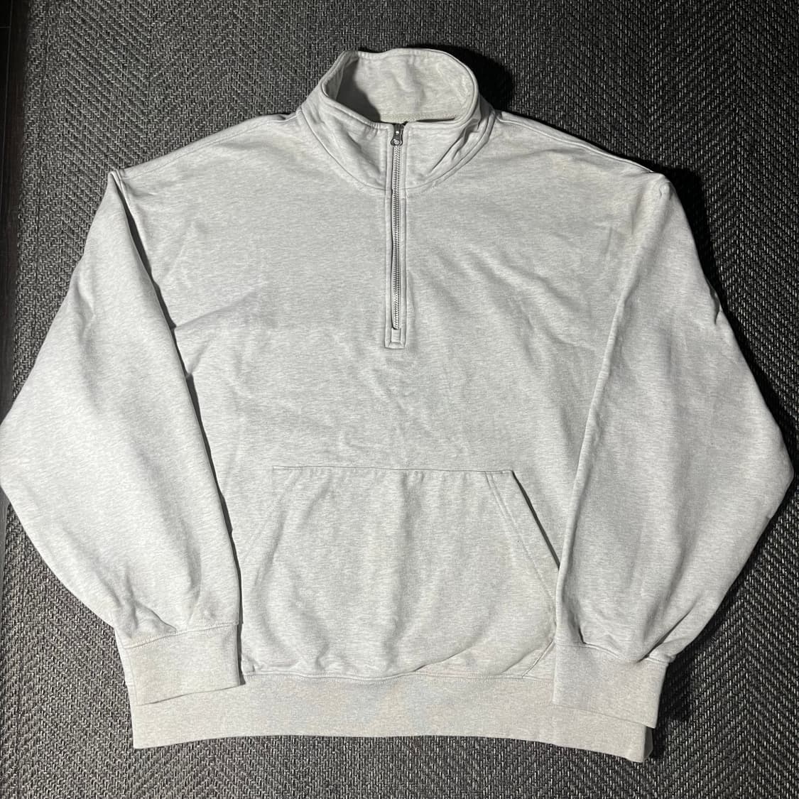 [2XL] melange master 멜란지마스터 스웻 반집업 상품이미지2