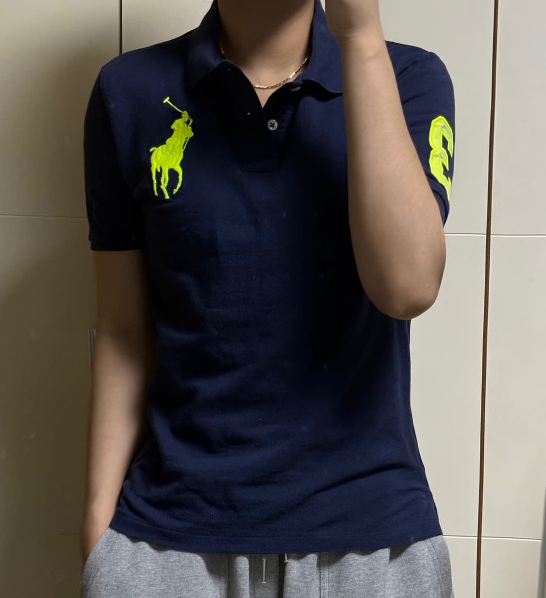 폴로 랄프로렌 빅포니 네이비 카라티 상품이미지1