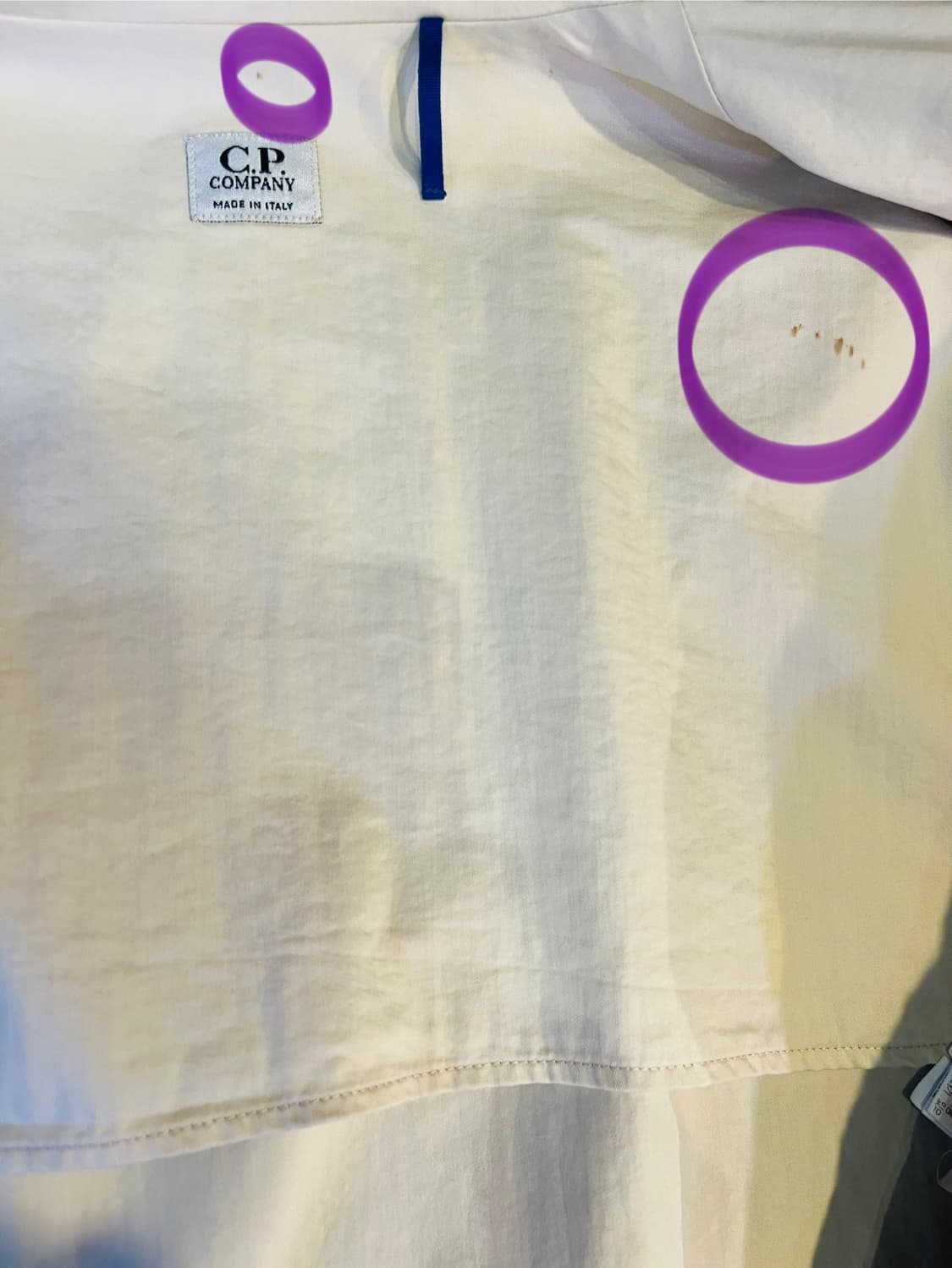 씨피컴퍼니 코튼 나일론 혼방 자켓(이탈리아제) 상품이미지6