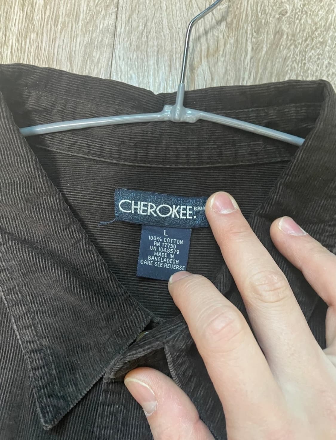 [L] 체로키 코듀로이 셔츠 상품이미지2