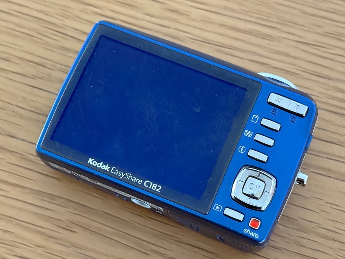 코닥 이지쉐어 kodak easyshare C182 블루 디카 상품이미지3