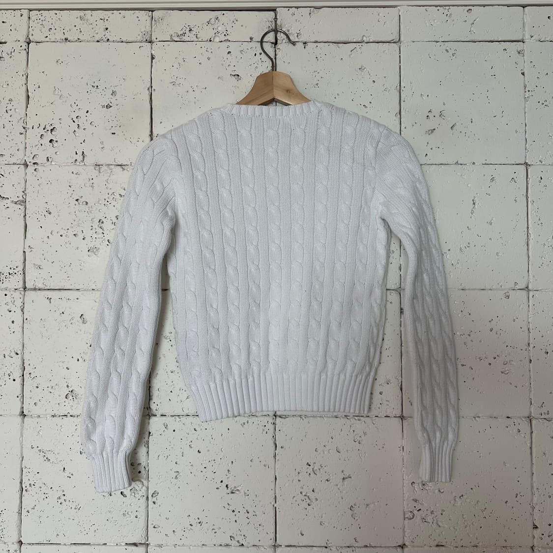 우먼XS 폴로 랄프로렌 코튼 니트 상품이미지4