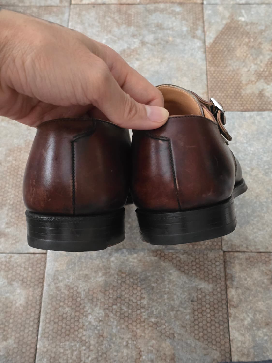 (275)크로켓 앤 존스 더블 몽크 스트랩 구두 상품이미지8