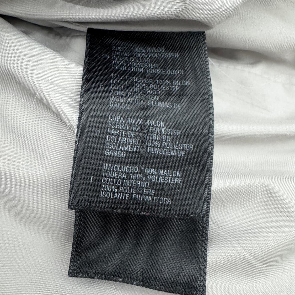 노스페이스 화이트 눕시 푸퍼 경량 패딩 상품이미지8