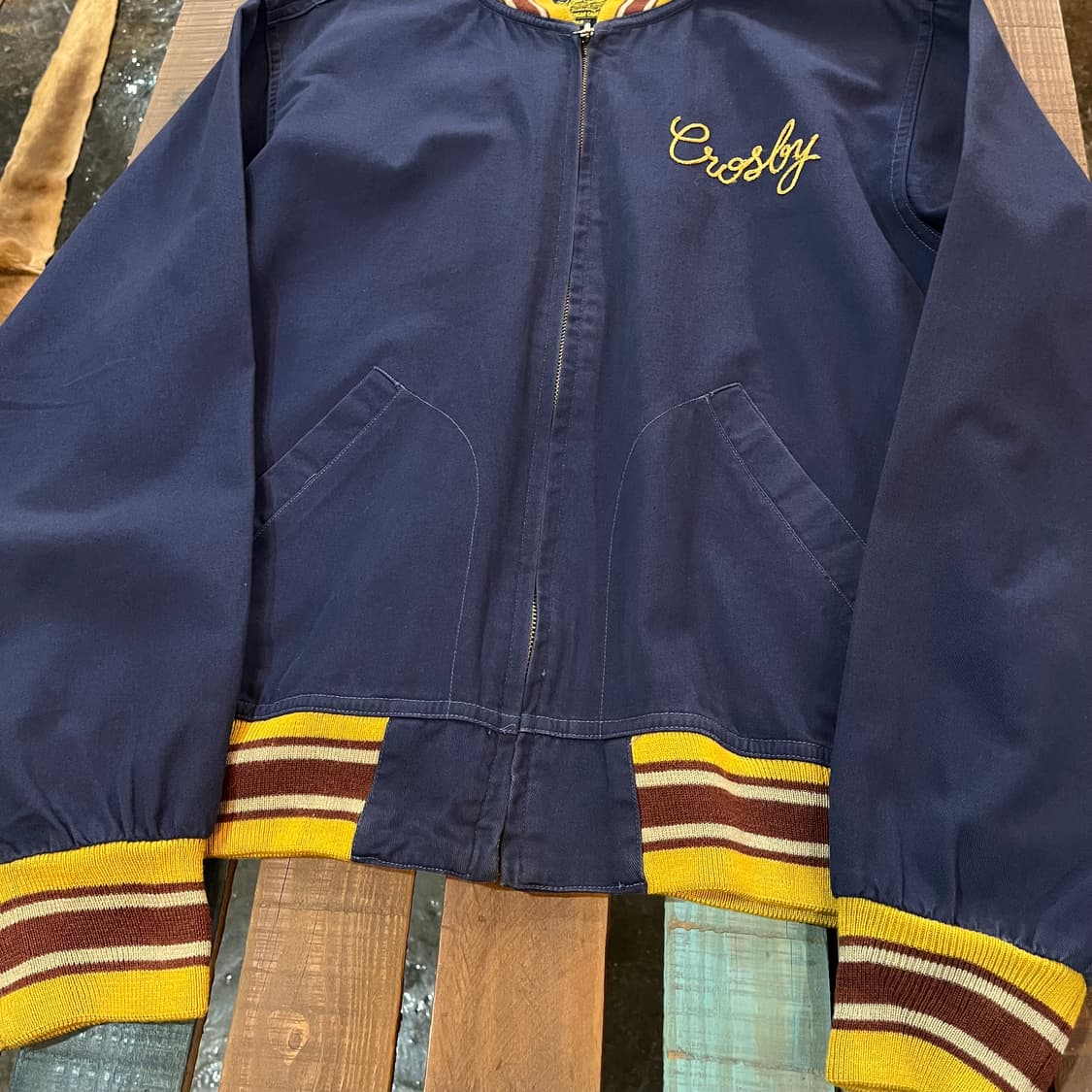 스타일아이즈 슈가케인 코튼 블루종 자켓 상품이미지3