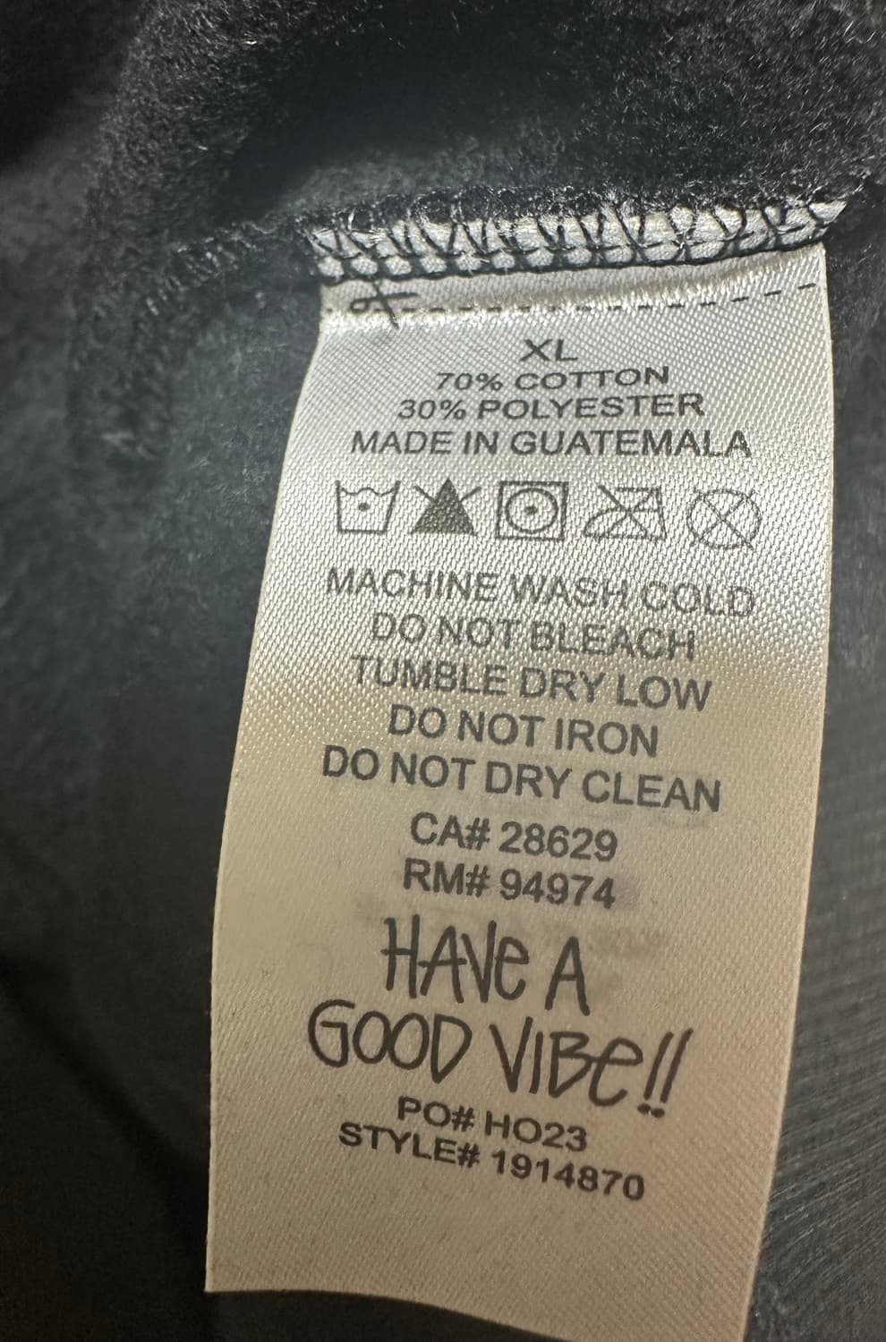 스투시 블랙 기모맨투맨 티셔츠  상품이미지7