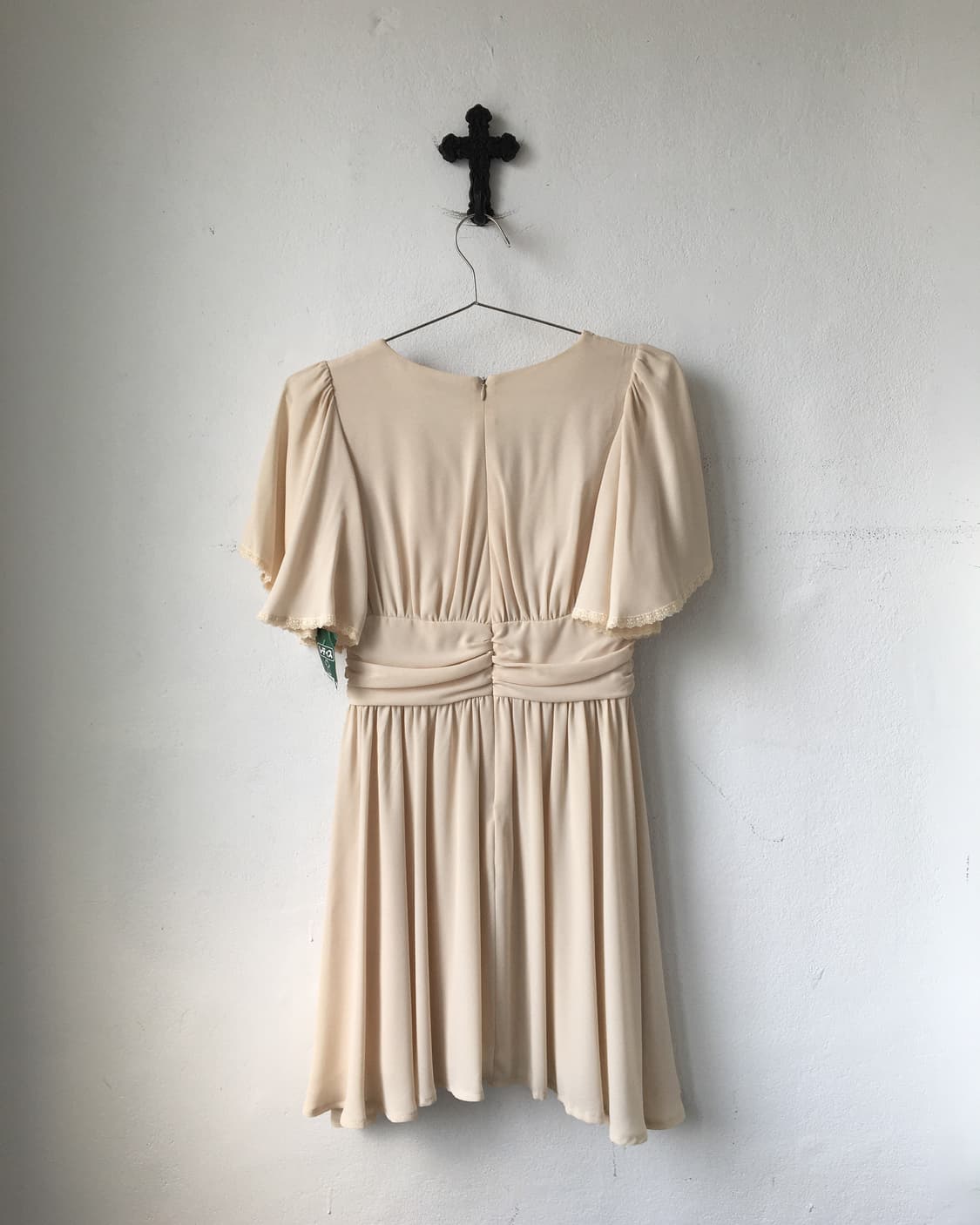 Flower point drape dress 상품이미지4