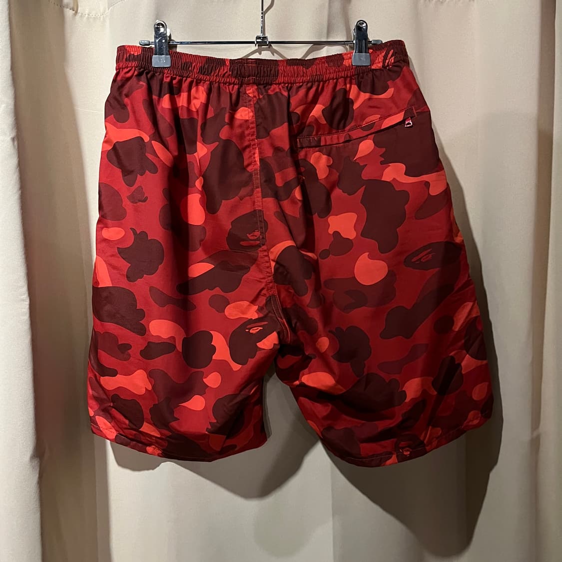 베이프 BAPE 레드카모플라쥬 쇼츠 상품이미지8