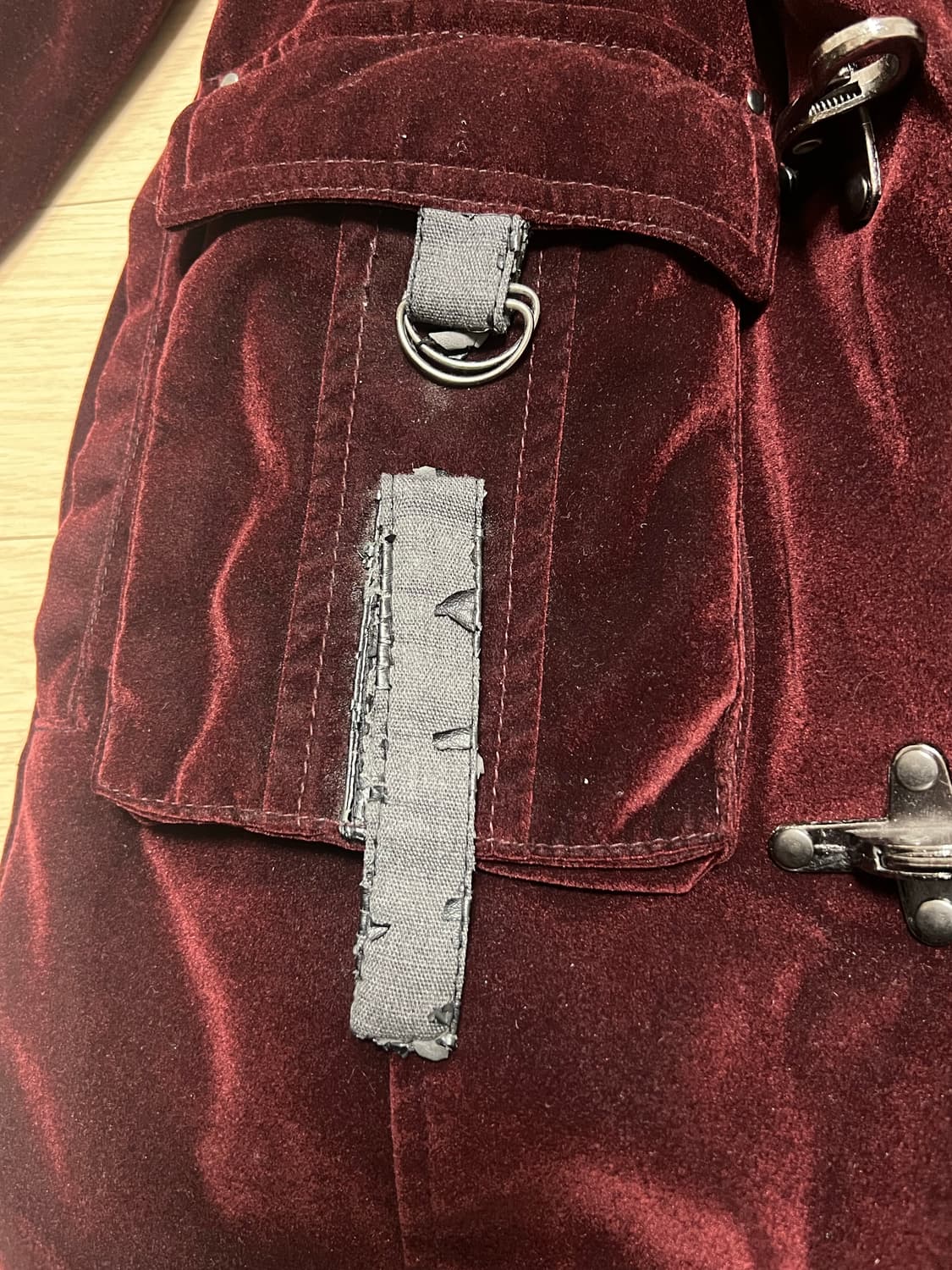 spinach 퍼후드자켓 y2k패딩점퍼펑크 in the attic 상품이미지9